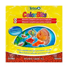 Ração para Peixes Tetra Colorbits Granules Sachê - 15g