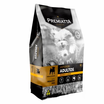 Ração Premiatta Cães Classic Antiodor Adultos Mini - 2kg