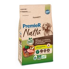 Ração Premier Nattu Cães Filhotes Frango e Mandioca - 2,5kg