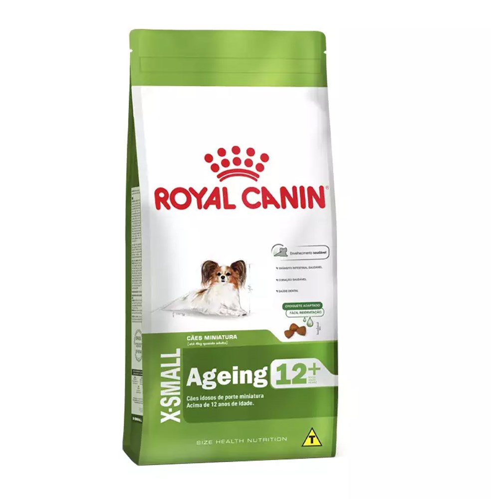 Ração Royal Canin Cães Sênior X-Small Ageing 12+ – 1kg