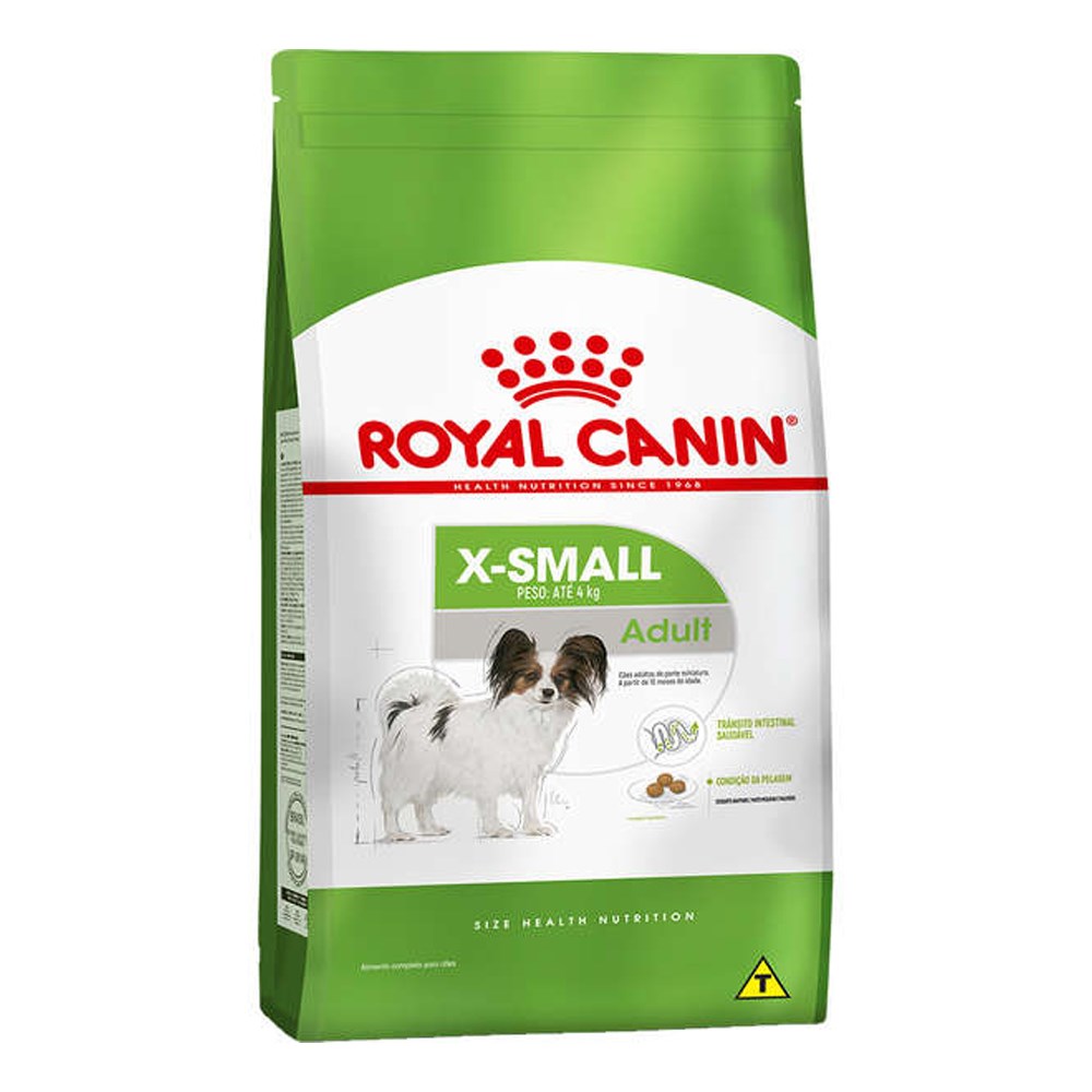 Ração Royal Canin Cães X-Small Adultos – 2,5kg