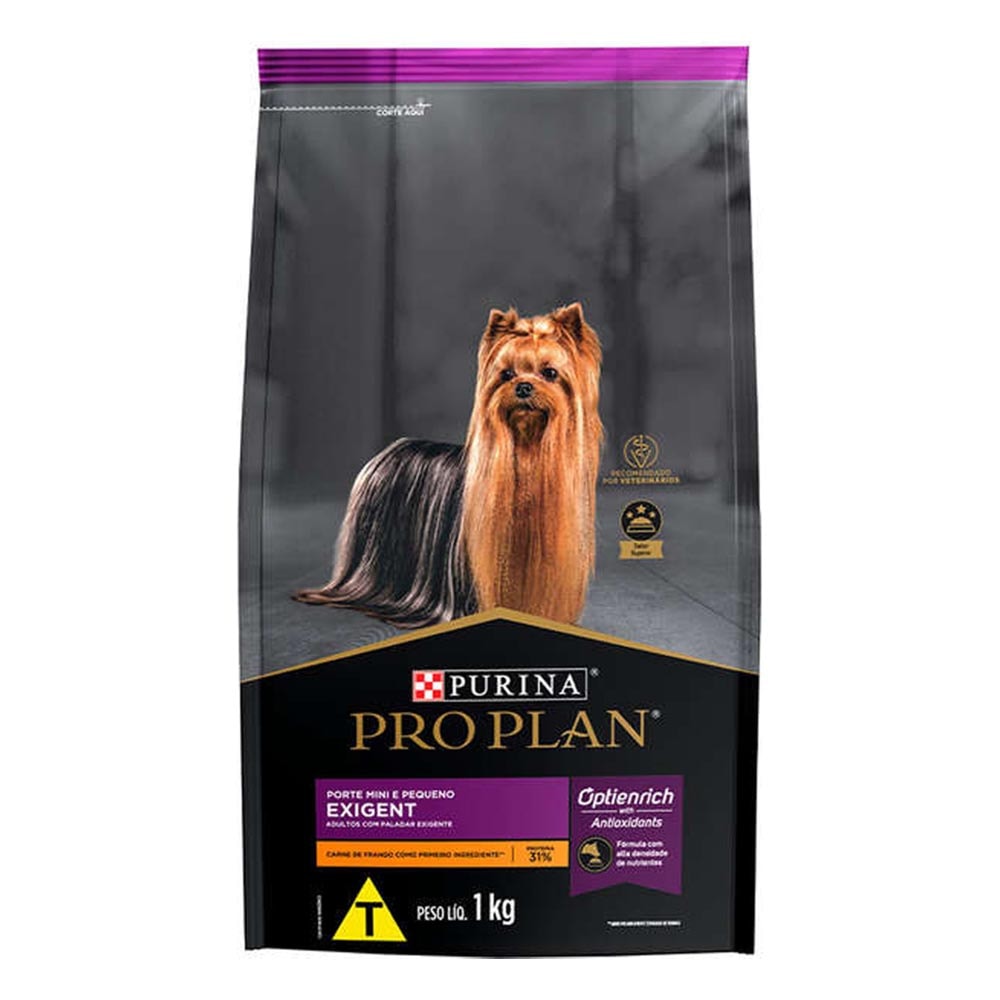 Ração Seca Pro Plan Cães Exigent - 1Kg