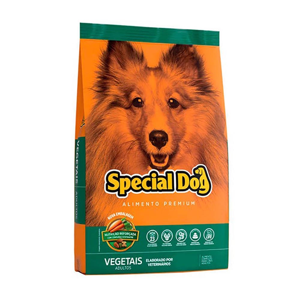 Ração Special Dog Cães Adultos Vegetais – 3kg