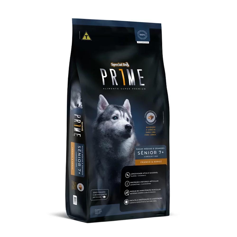 Ração Special Dog Prime Cães Sênior Raças Médias e Grandes – 15kg