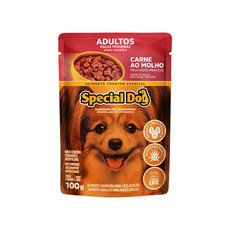 Ração Special Dog Sachê Cães Raças Pequenas Carne – 100g