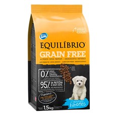 Ração Total Equilibrio Cães Grain Free Mini Filhotes - 1,5kg