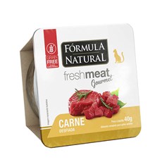Ração Úmida Fórmula Natural Fresh Meat Gourmet Patê Gatos Carne - 40g
