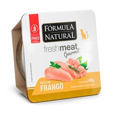 Ração Úmida Fórmula Natural Fresh Meat Gourmet Patê Gatos Frango - 40g