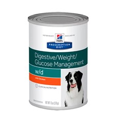 Ração Úmida Hill's Prescription Diet W/D Cães Controle Digestivo e Peso – 370g