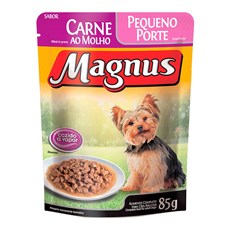 Ração Úmida Magnus Cães Carne Pequeno Porte - 85g
