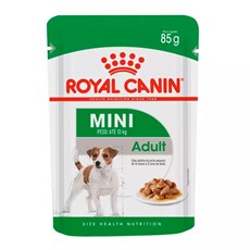 Ração Úmida Royal Canin Cães Mini Adult Sachê - 85g
