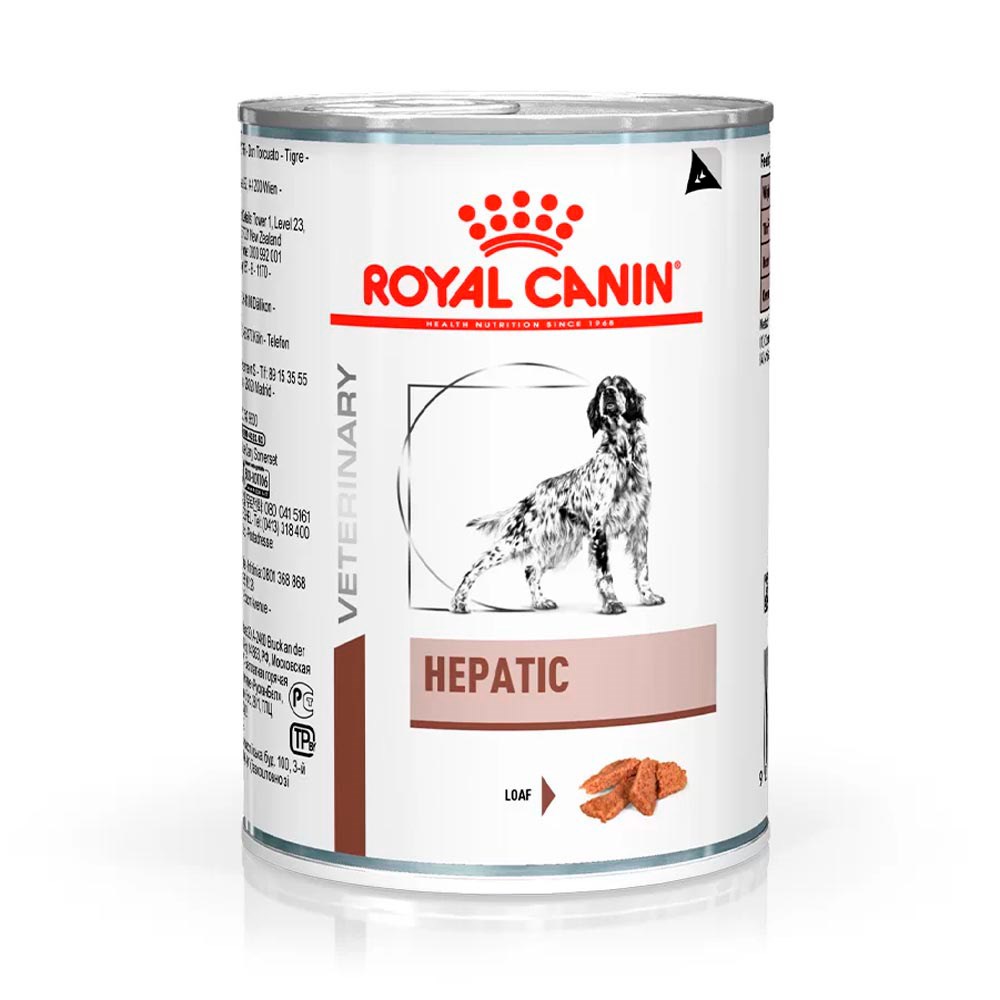 Ração Úmida Royal Canin Veterinary Diet Cães Hepatic Lata – 420g