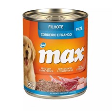 Ração Úmida Total Max Lata Cães Filhote Cordeiro/Frango - 280g