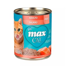 Ração Úmida Total Max Lata Gatos AD. Salmão - 280g