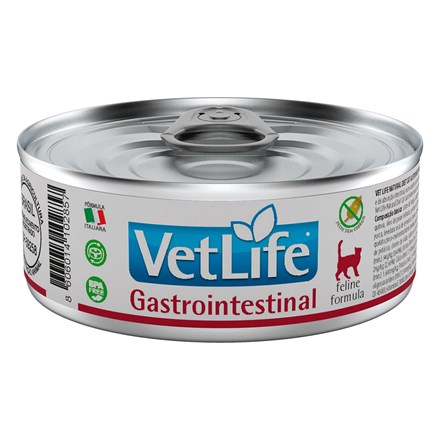 Ração Úmida Vetlife Gatos Gastrointestinal – 85g