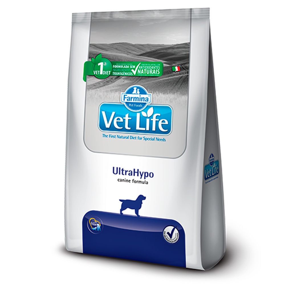 Ração Vet Life Cães Ultrahypo - 2kg