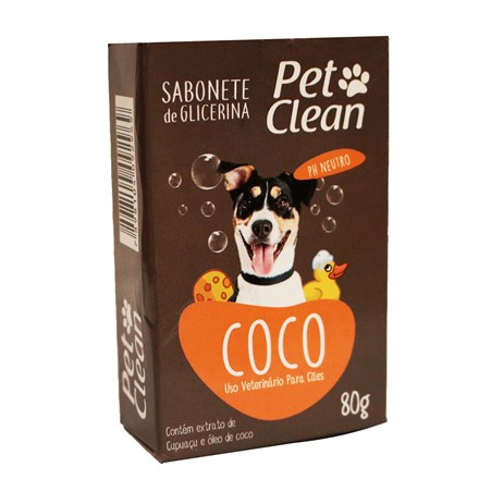 Sabonete De Coco Pet Clean – 80g