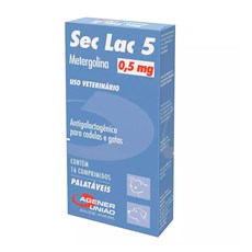 Sec Lac 5 0,5mg Agener União C/16 Comprimidos