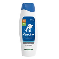 Shampoo Antibactericida Cetodine Cães e Gatos Lavizoo - 500mL