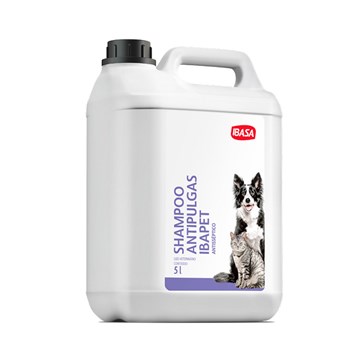 Shampoo Antipulgas Ibasa - 5 Litros