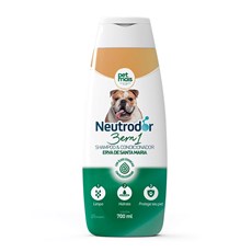 Shampoo Cães Petmais 3 em 1 Erva de Santa Maria Neutrodor - 700mL