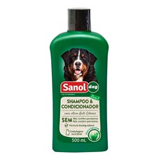 Shampoo e Condicionador Sanol Dog - 500mL