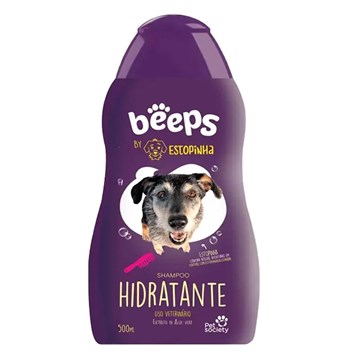 Shampoo Hidratante Beeps Estopinha Cães e Gatos Pet Society – 480mL