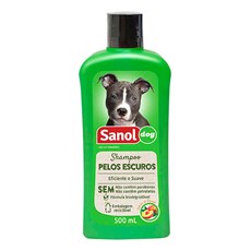 Shampoo Sanol Dog Pelos Escuros - 500mL