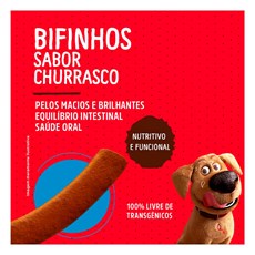 Snack Quatree Bifinho Para Cães Sabor Churrasco – 60g