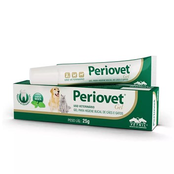 Solução Higiene Bucal Periovet Gel Vetnil – 25g