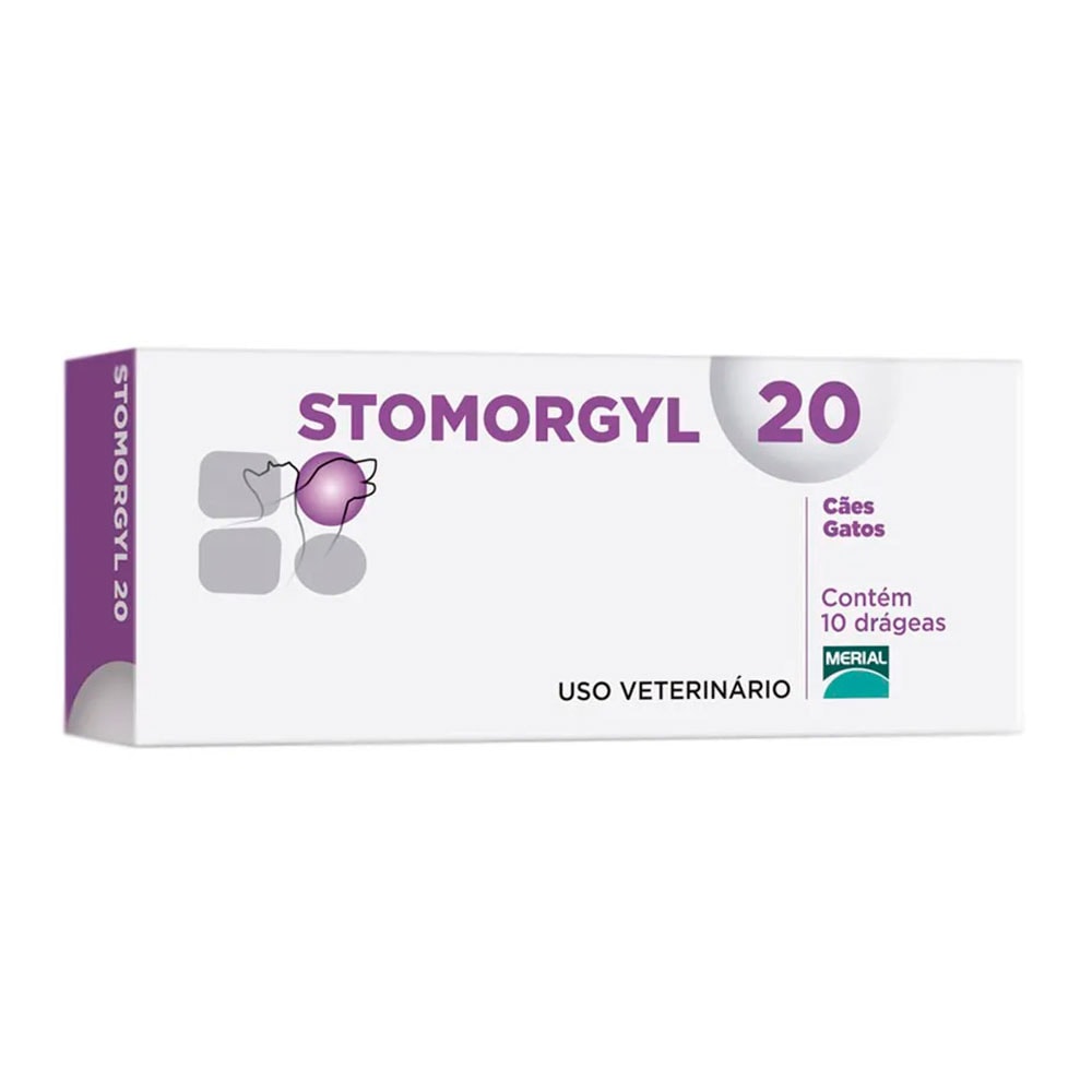 Stomorgyl 20 Caes e Gatos