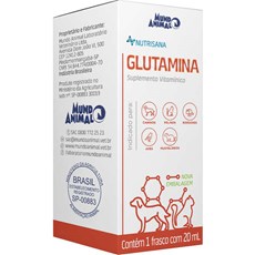 Suplemento Alimentar Glutamina Mundo Animal – 20mL