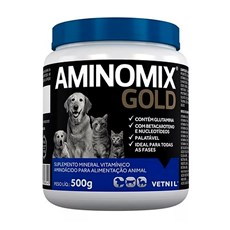 Suplemento Aminomix Gold Caes E Gatos - 500g
