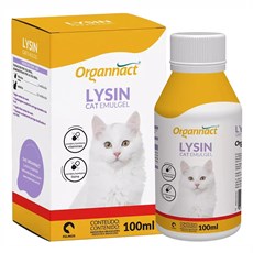 Suplemento Lysin Cat Emulgel Organnact - 100mL