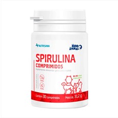 Suplemento Nutrisana Spirulina Mundo Animal C/30 Comprimidos