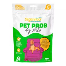 Suplemento Pet Prob Dog Sticks Para Cães Organnact - 450g