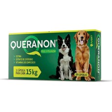 Suplemento Queranon Cães 15kg Avert C/30 Cápsulas