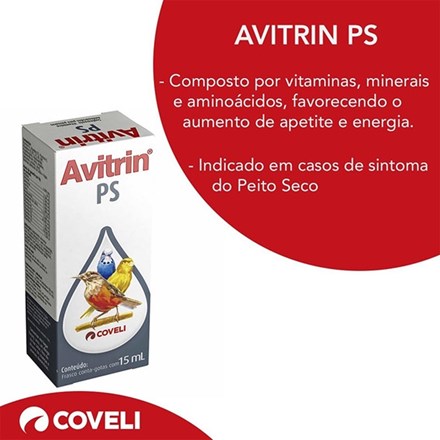 Suplemento Vitamínico Coveli Avitrin PS - 15ml