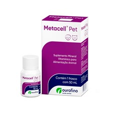 Suplemento Vitaminico Metacell Pet Ourofino 50ML