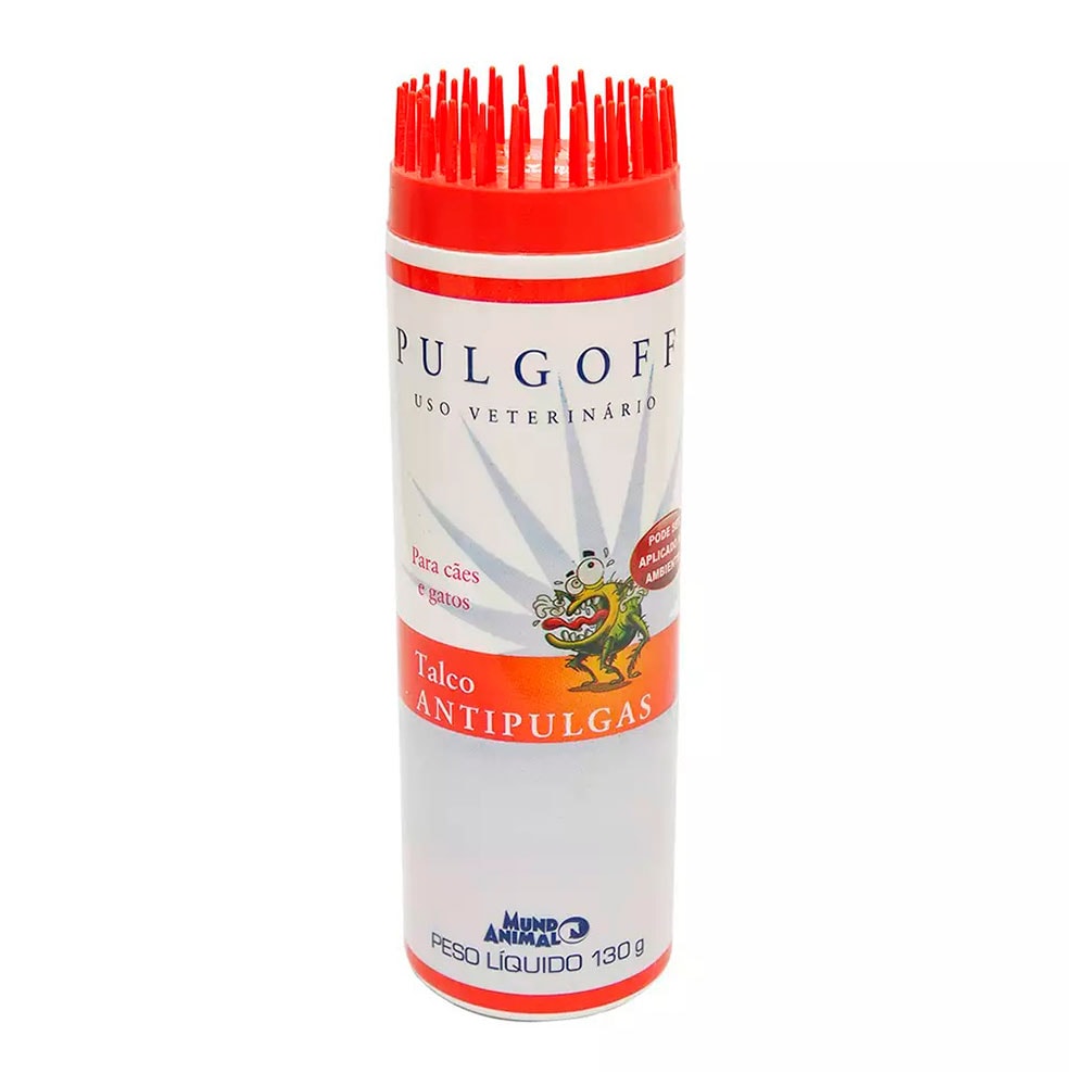 Talco Antipulgas Pulgoff Mundo Animal 130g