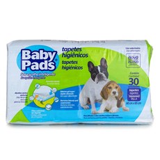 Tapete Higiênico Cães Baby Pads C/30 Unidades