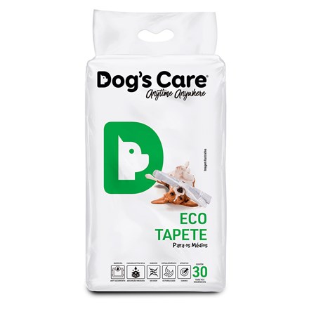 Tapete Higienico Cães Medio Porte Dogs Care C/30 Unidades