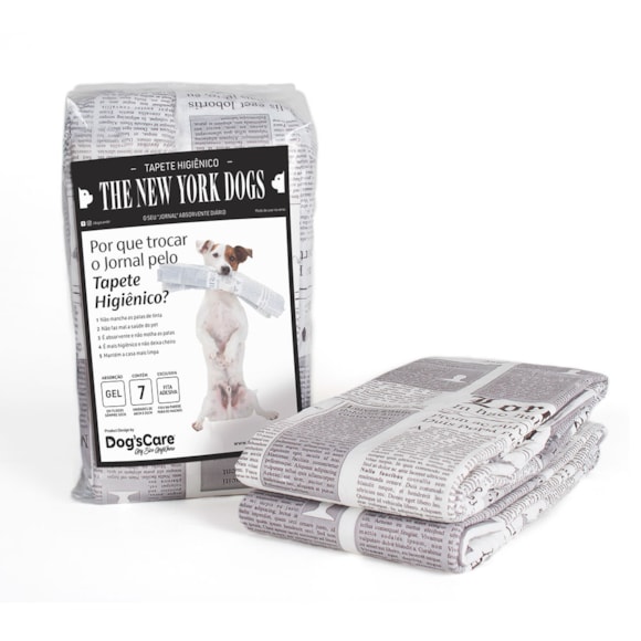 Tapete Higienico Caes The New York Dogs Grande C 7 Unidades Tudo De Bicho Pet Shop Tapete New York