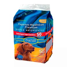 Tapete Higiênico Para Cães Chalesco C/50 Unidades
