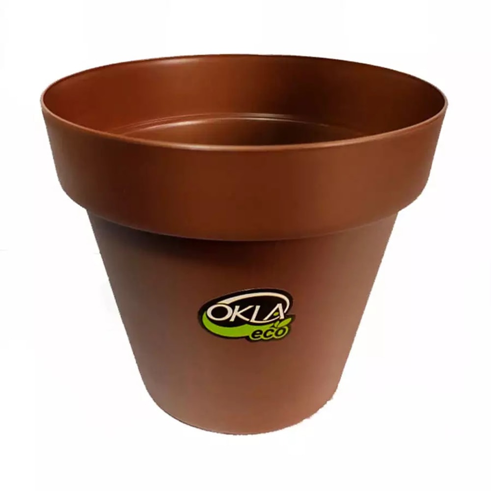 Vaso Bari Eco Tabaco Okla 15x12,9cm - 1,4 Litros