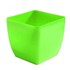 Vaso Oxford Quadrado Verde OKLA 12,5x10,5cm - 1,2 Litros