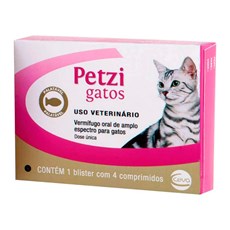 Vermífugo Petzi Gatos - Ceva