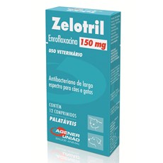 Zelotril Agener 150mg Para Cães E Gatos C/12 Comprimidos